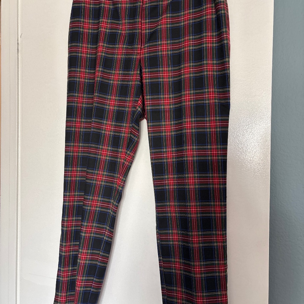 Tommy Hilfiger holiday plaid pants